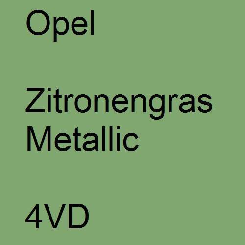 Opel, Zitronengras Metallic, 4VD.